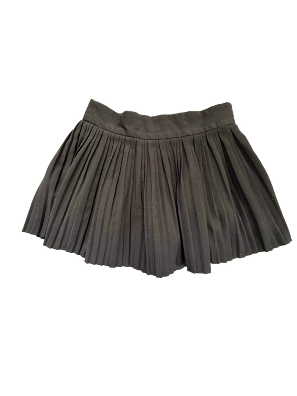 Black Pleated Mini Tennis Skort w/ Shorts • Preppy Coquette Sporty Small